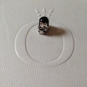 Pandora Penguin Family Enamel and Silver Charm